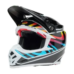 Casco Cross Bell Moto-9s Flex 2025 Drift Nero Multi ECE 06