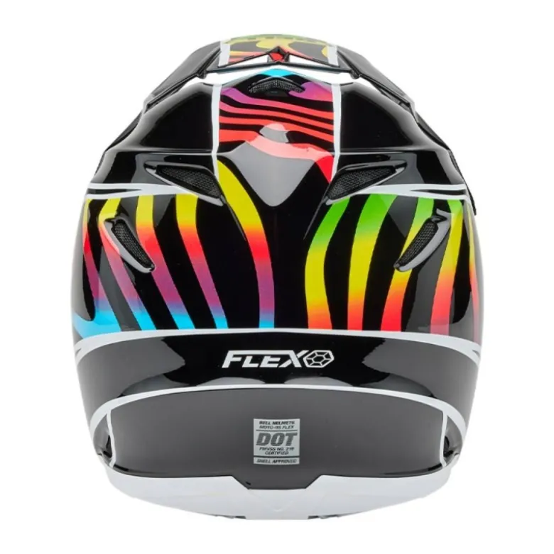 Casco Cross Bell Moto-9s Flex 2025 Drift Nero Multi ECE 06