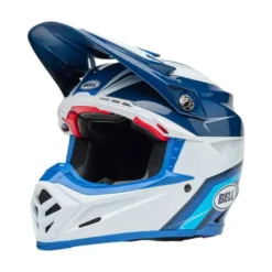 Casco Cross Bell Moto-9s Flex 2025 Merchant Blu ECE 06
