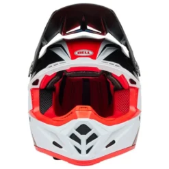 Casco Cross Bell Moto-9s Flex 2025 Merchant Rosso Nero ECE 06
