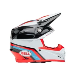 Casco Cross Bell Moto-9s Flex 2025 Merchant Rosso Nero ECE 06