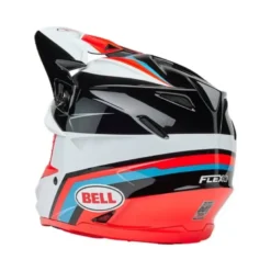 Casco Cross Bell Moto-9s Flex 2025 Merchant Rosso Nero ECE 06