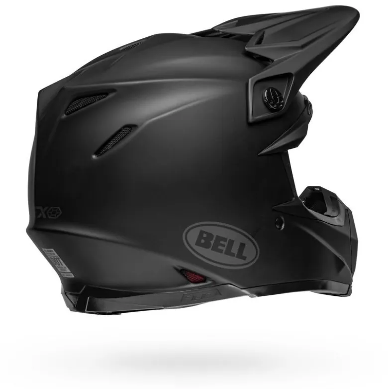 Casco Cross Bell Moto-9s Flex Nero Opaco