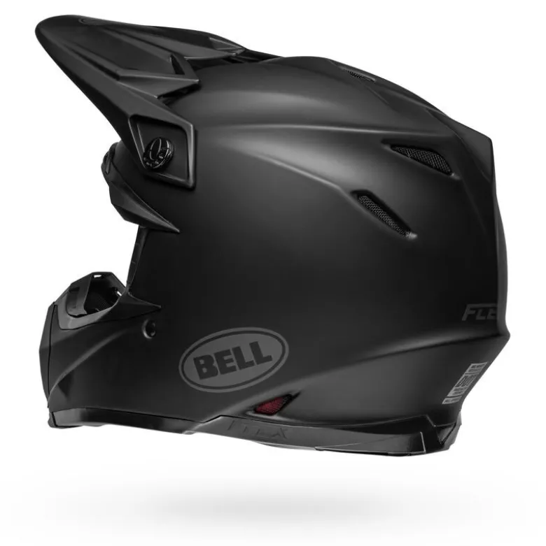 Casco Cross Bell Moto-9s Flex Nero Opaco