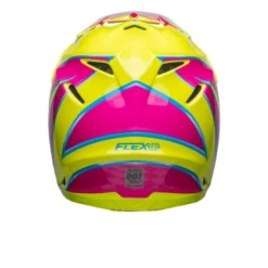 Casco Cross Bell Moto-9s Flex 2023 Sprite Giallo Magenta Ece 06