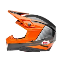 Casco Cross Bell Moto-10 Spherical 2025 Evade Arancio Nero ECE 06