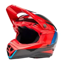 Casco Cross Bell Moto-10 Spherical 2025 Evade Rosso Nero ECE 06