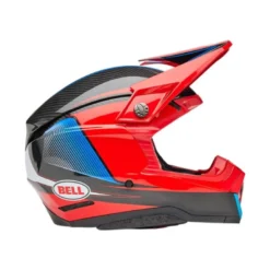 Casco Cross Bell Moto-10 Spherical 2025 Evade Rosso Nero ECE 06