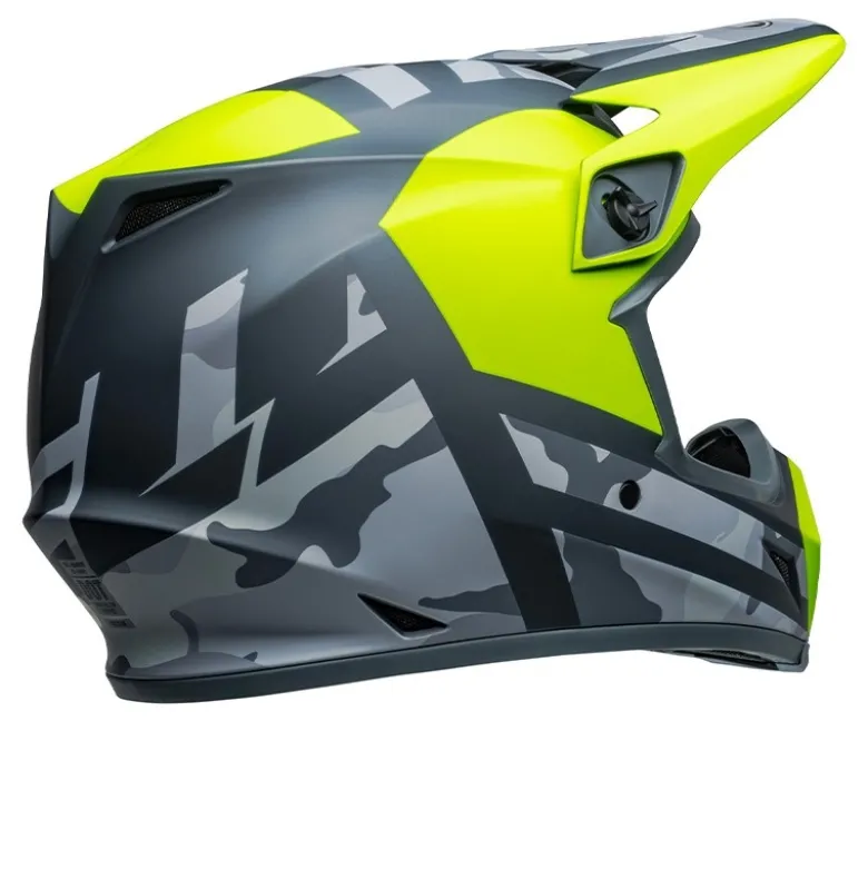 Casco Cross Bell Mx-9 Mips 2024 Alter Ego Giallo Verde Mimetico