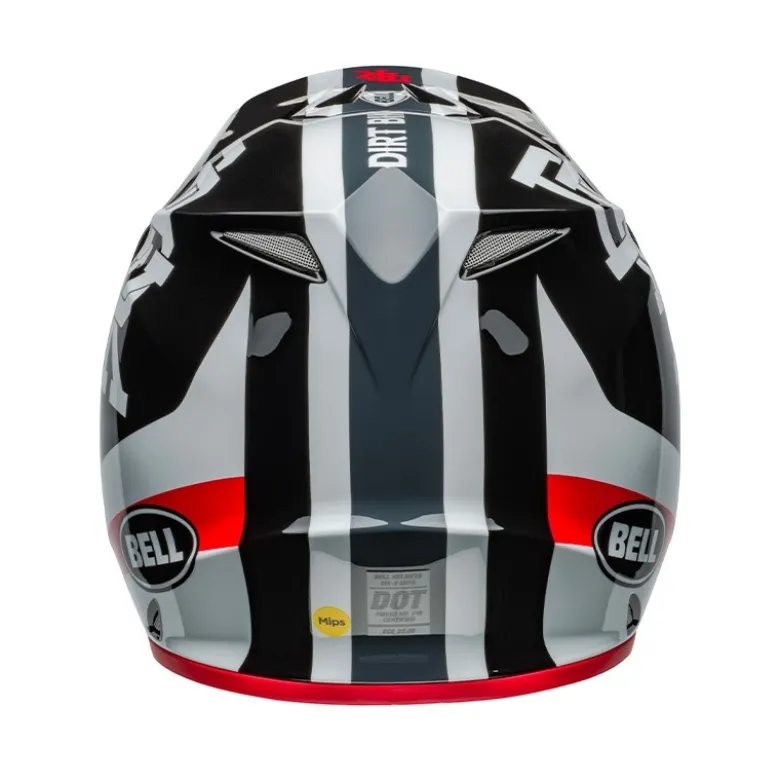 Casco Cross Bell Mx-9 Mips 2024 Twitch DBK Nero Bianco