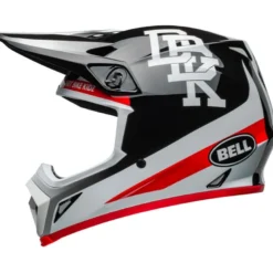 Casco Cross Bell Mx-9 Mips 2024 Twitch DBK Nero Bianco