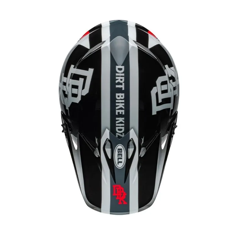 Casco Cross Bell Mx-9 Mips 2024 Twitch DBK Nero Bianco