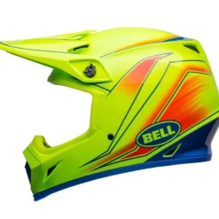 Casco Cross Bell Mx-9 Mips 2024 Zone Giallo