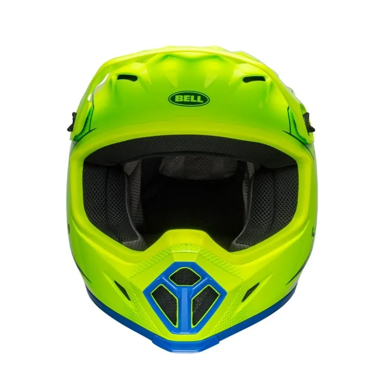 Casco Cross Bell Mx-9 Mips 2024 Zone Giallo
