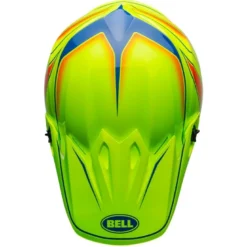 Casco Cross Bell Mx-9 Mips 2024 Zone Giallo