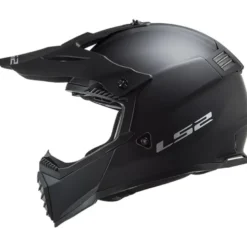 Casco Cross Enduro Ls2 Mx437 Fast Evo Nero Opaco