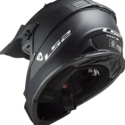 Casco Cross Enduro Ls2 Mx437 Fast Evo Nero Opaco