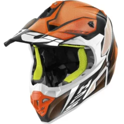 Casco Cross Givi 601 Invert Nero Arancione