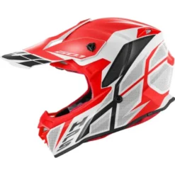 Casco Cross Givi 601 Invert Rosso Bianco Nero