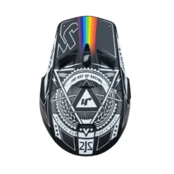 Casco Cross Just1 J22 The Speed Side Opaco