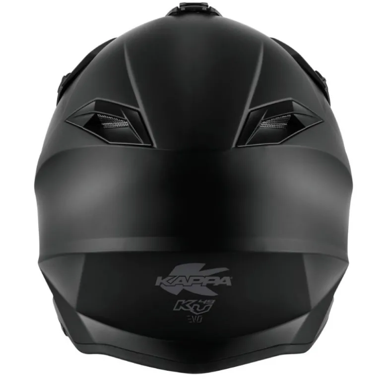 Casco Cross Kappa KV49 Evo Basic Nero Opaco