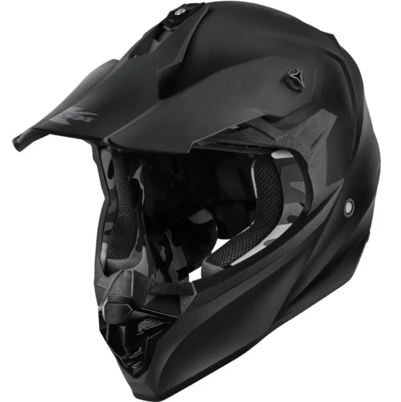 Casco Cross Kappa KV49 Evo Basic Nero Opaco