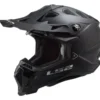Casco Cross Ls2 Mx700 Subverter Evo II Full Black Nero Opaco