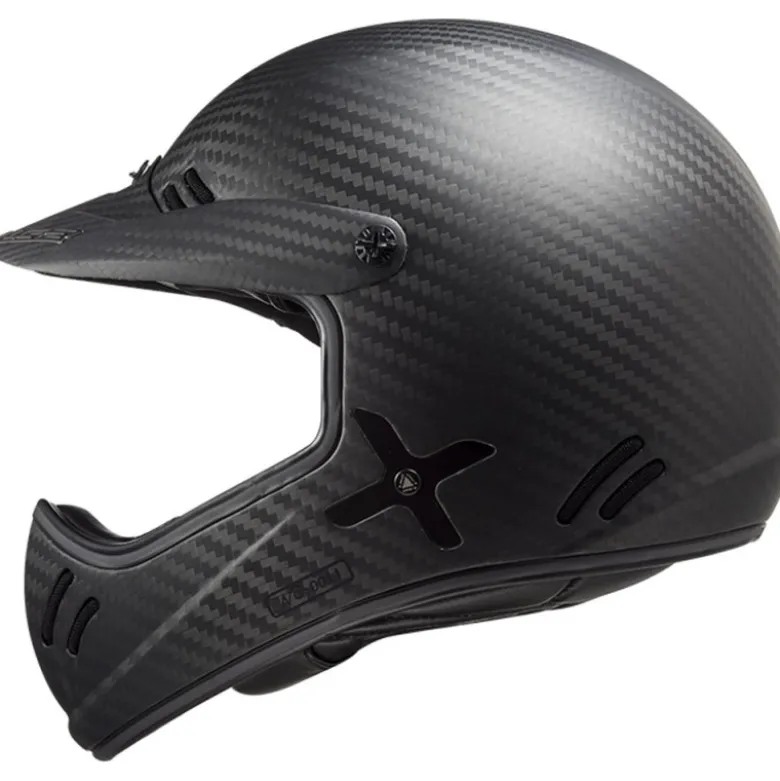 Casco Cross Ls2 Mx471 Xtra Single Mono Carbonio Opaco