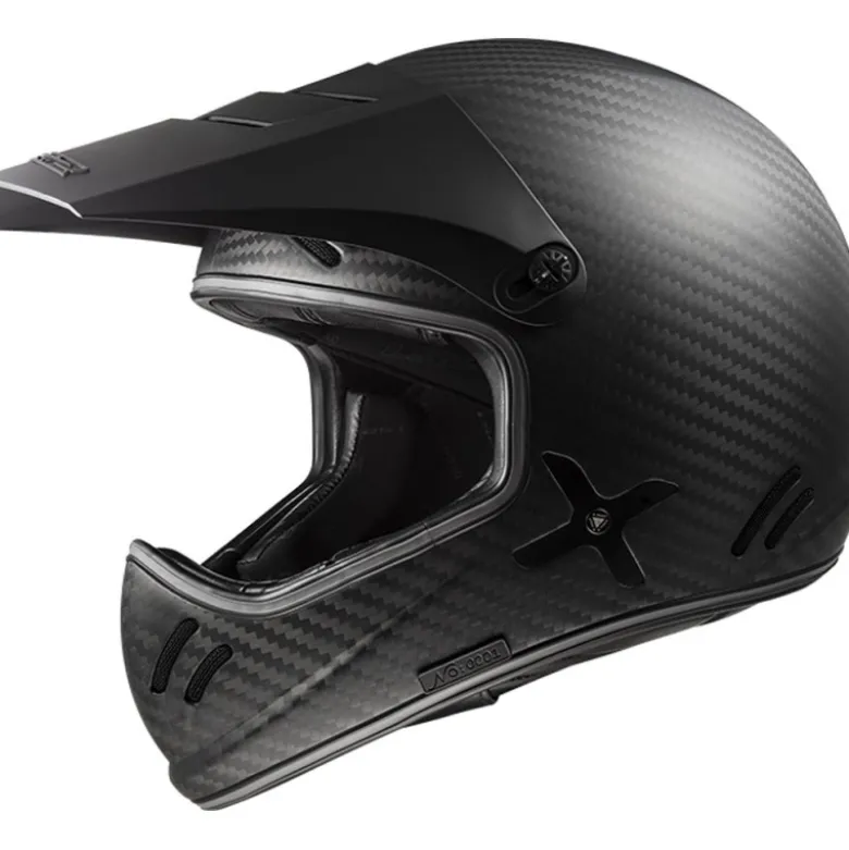 Casco Cross Ls2 Mx471 Xtra Single Mono Carbonio Opaco