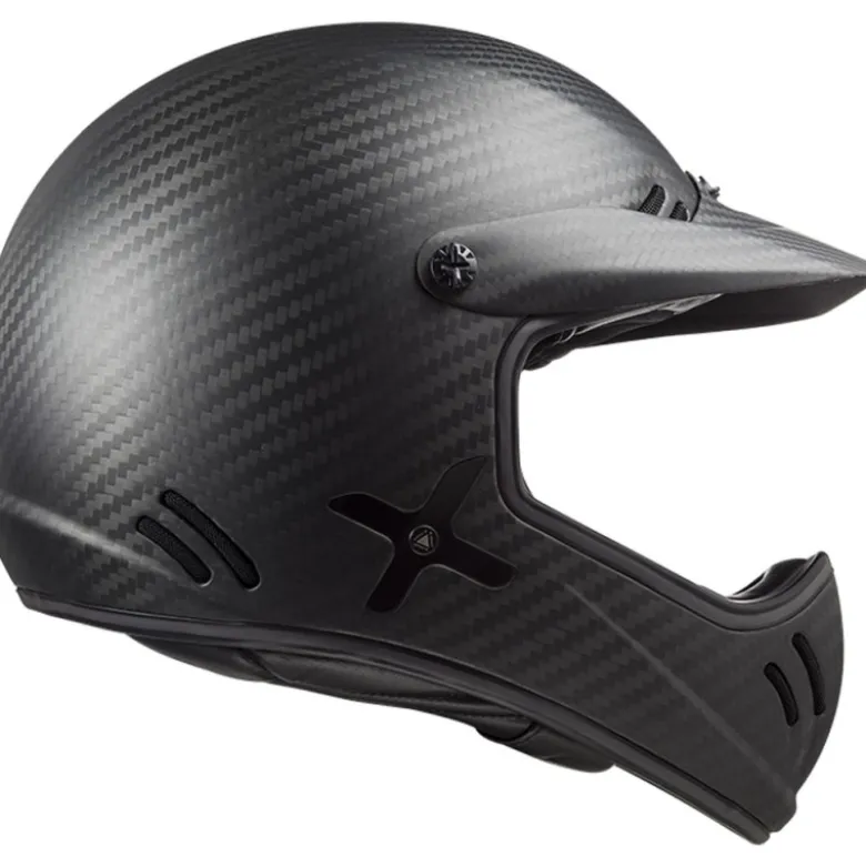 Casco Cross Ls2 Mx471 Xtra Single Mono Carbonio Opaco