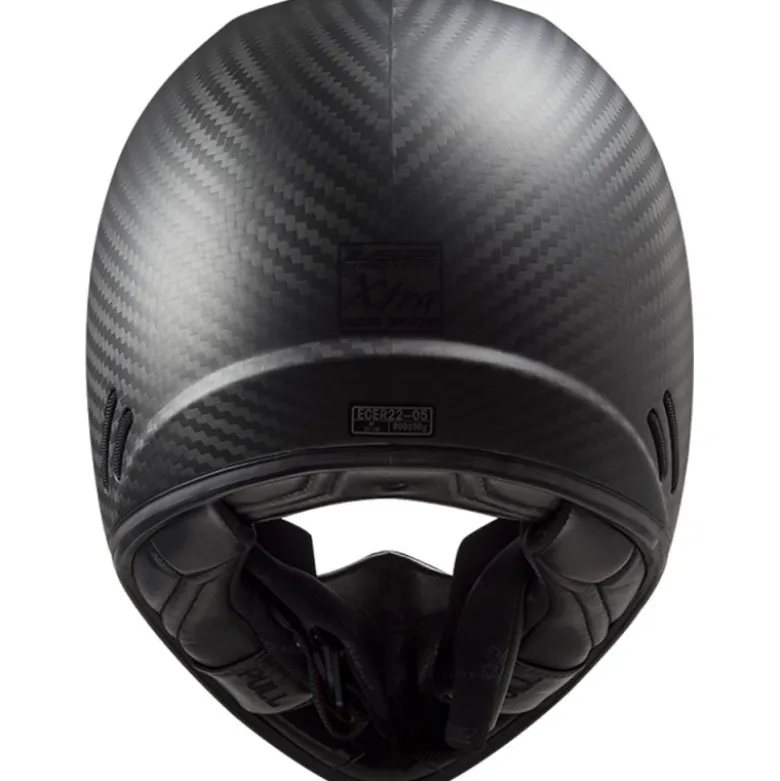 Casco Cross Ls2 Mx471 Xtra Single Mono Carbonio Opaco