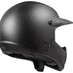 Casco Cross Ls2 Mx471 Xtra Single Mono Carbonio Opaco