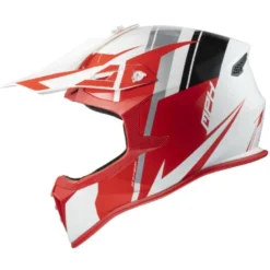 Casco Cross MPH Jumper Raygun Bianco Nero Rosso