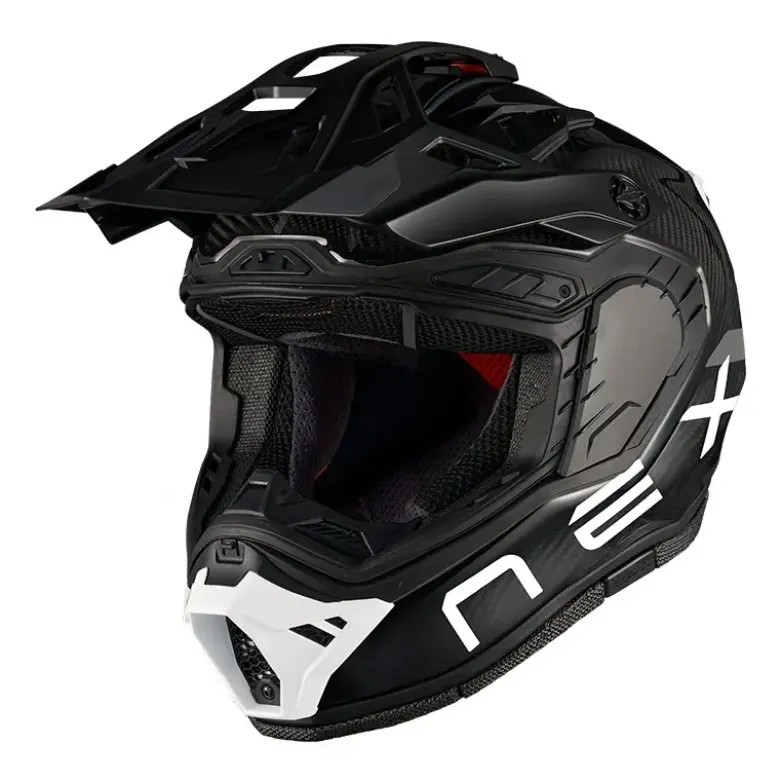 Casco Cross Nexx X.RALLY FIM Racing -2 Carbonio Bianco