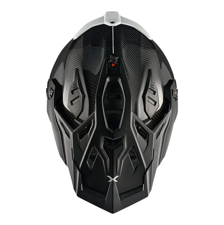 Casco Cross Nexx X.RALLY FIM Racing -2 Carbonio Bianco