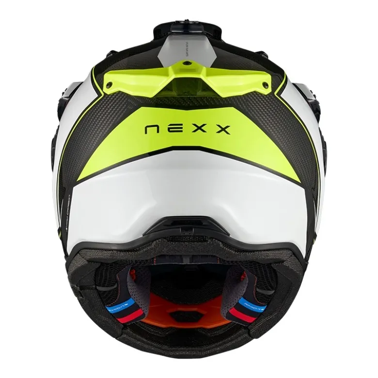 Casco Cross Nexx X.RALLY Raid Bianco Neon
