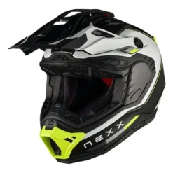 Casco Cross Nexx X.RALLY Raid Bianco Neon
