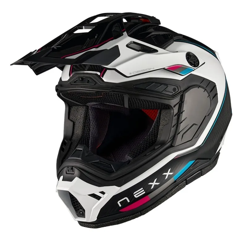 Casco Cross Nexx X.RALLY Raid Blu Rosa
