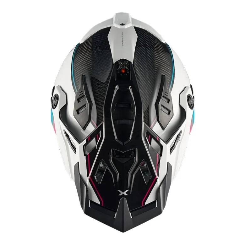 Casco Cross Nexx X.RALLY Raid Blu Rosa