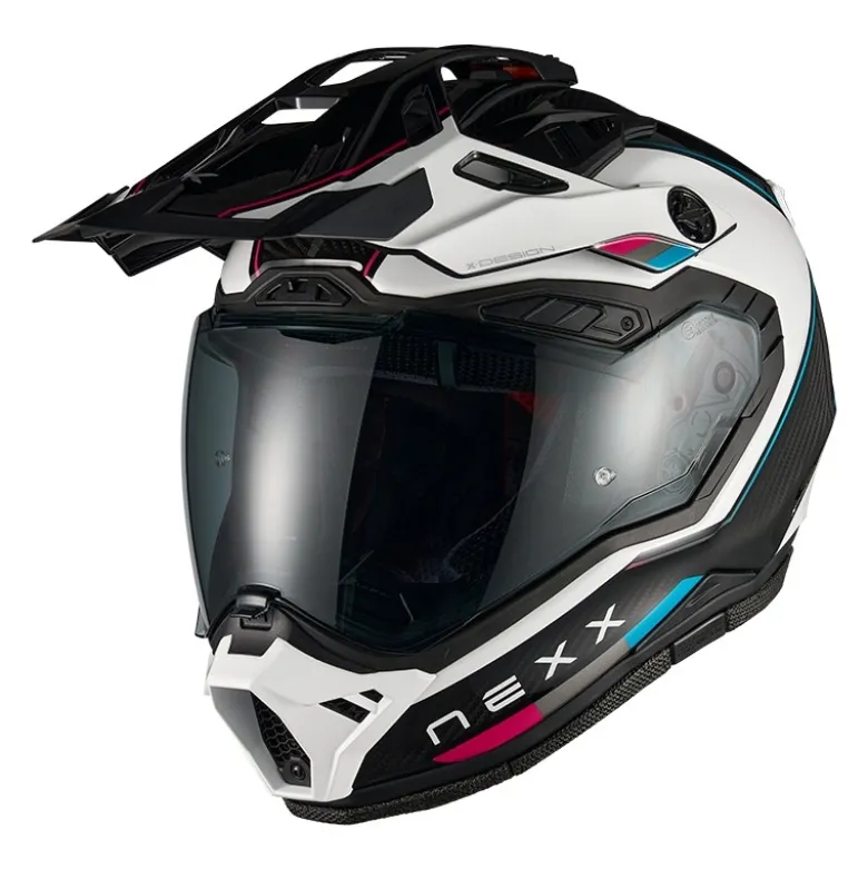 Casco Cross Nexx X.RALLY Raid Blu Rosa