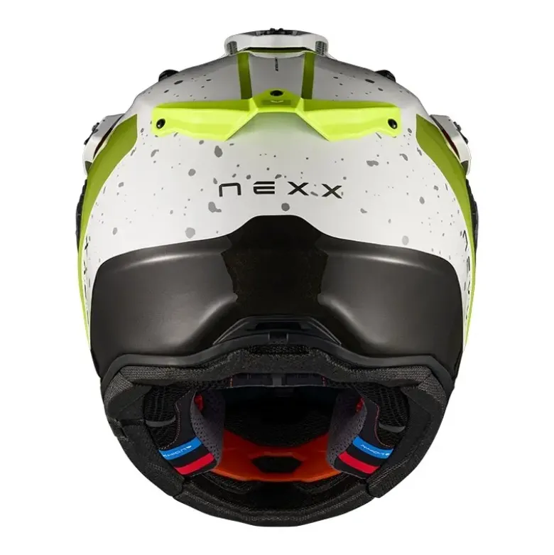 Casco Cross Nexx X.RALLY Yuma Bianco Neon