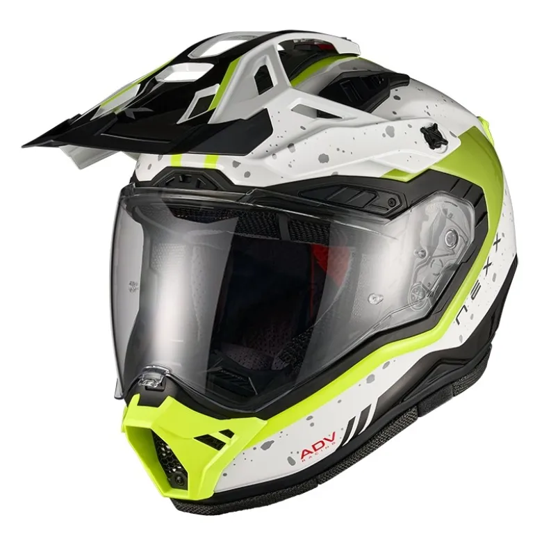 Casco Cross Nexx X.RALLY Yuma Bianco Neon