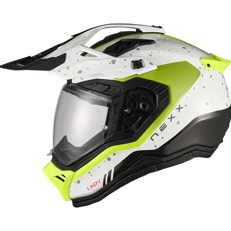 Casco Cross Nexx X.RALLY Yuma Bianco Neon