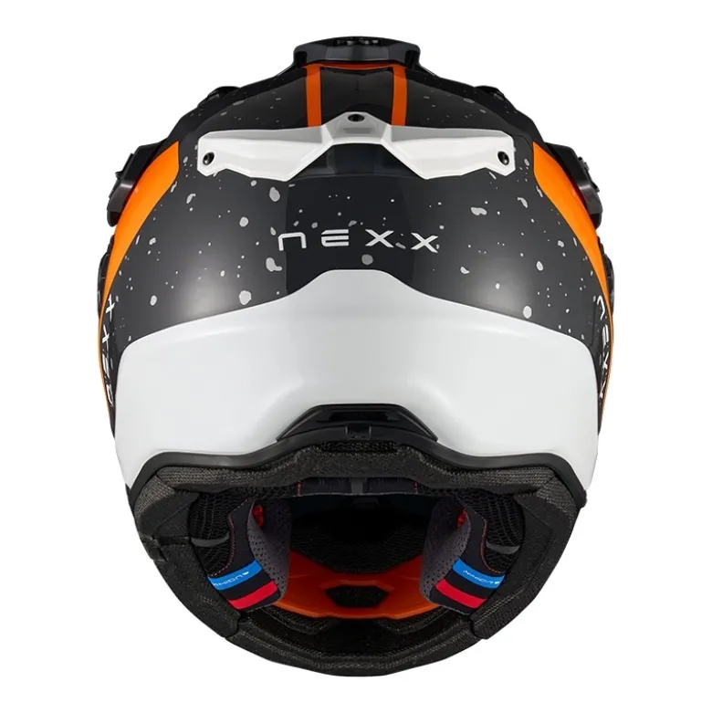 Casco Cross Nexx X.RALLY Yuma Grigio Arancione