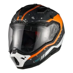 Casco Cross Nexx X.RALLY Yuma Grigio Arancione