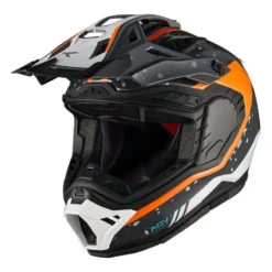 Casco Cross Nexx X.RALLY Yuma Grigio Arancione