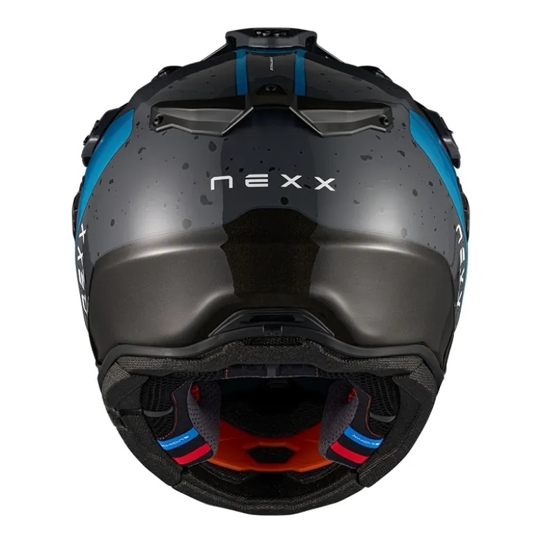 Casco Cross Nexx X.RALLY Yuma Grigio Blu
