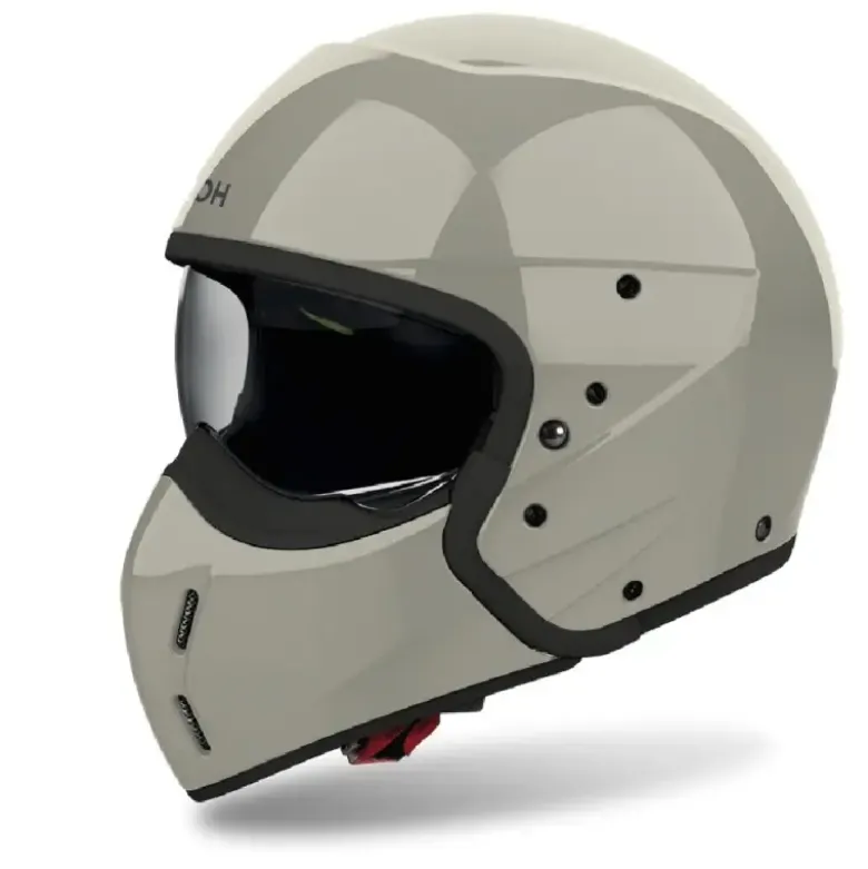 Casco Crossover Airoh J 110 Color Mocha Fango Lucido