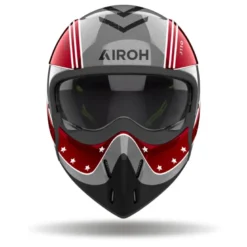 Casco Crossover Airoh J 110 Command Borgogna Lucido
