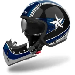 Casco Crossover Airoh J 110 Command Octane Lucido